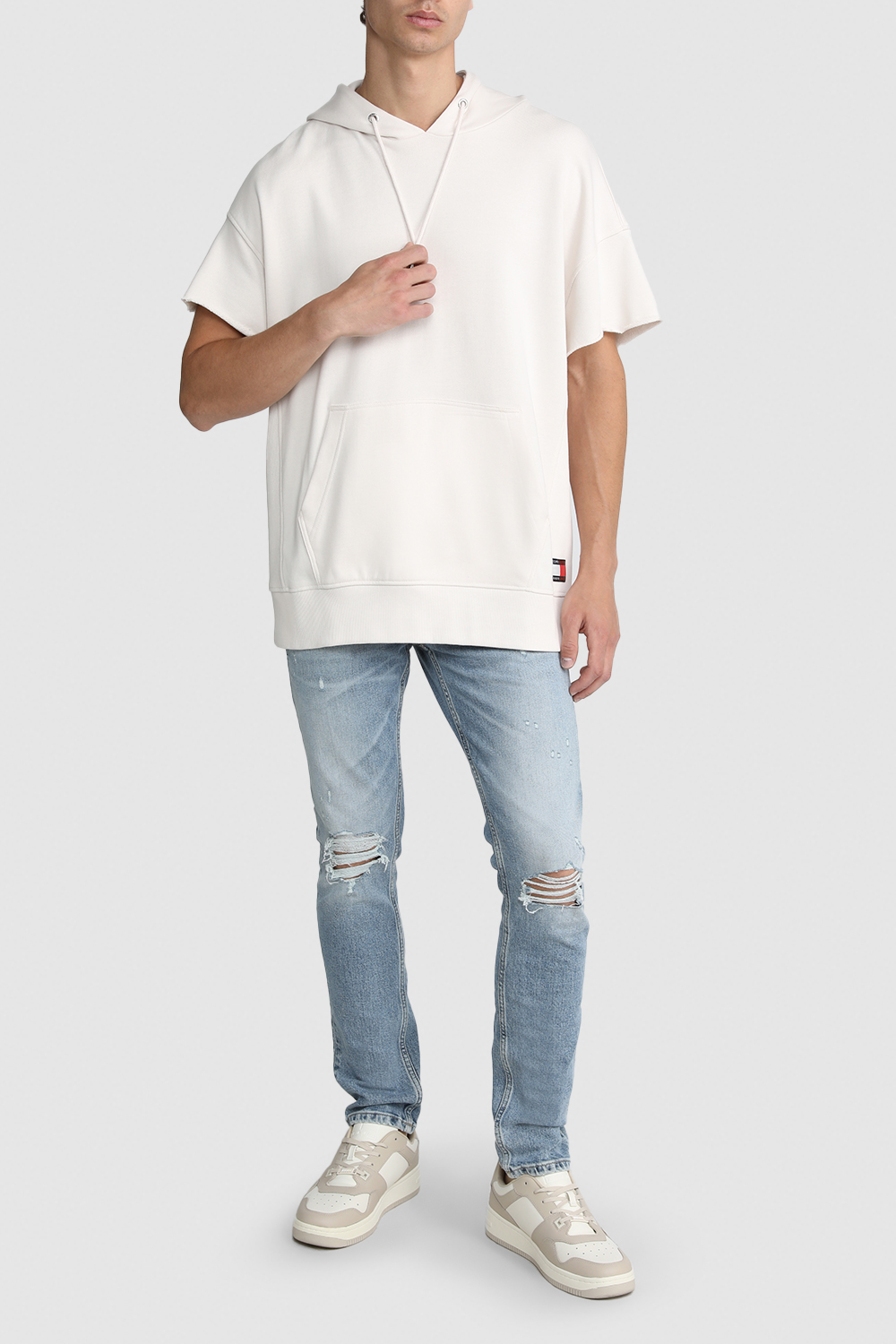 טומי הילפיגר X שון מנדס סווטשירט קפוצ'ון ללא שרוולים